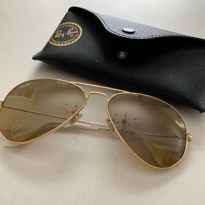 Gold RayBan Aviators